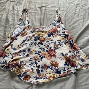 Floral American Eagle Tank